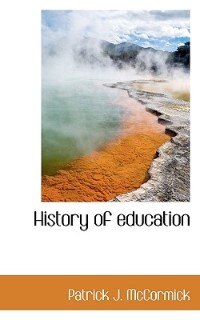 Front cover_History Of Education