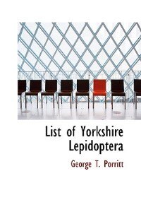 Front cover_List Of Yorkshire Lepidoptera