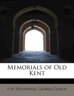 Couverture_Memorials Of Old Kent