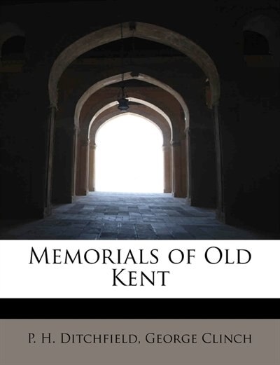 Couverture_Memorials Of Old Kent