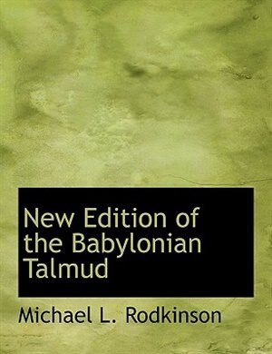 New Edition Of The Babylonian Talmud