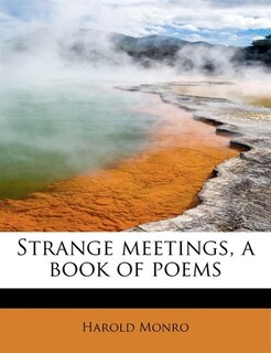 Front cover_Strange Meetings, A Book Of Poems