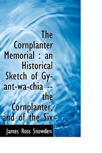 Couverture_The Cornplanter Memorial