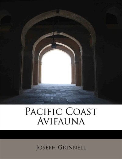 Couverture_Pacific Coast Avifauna