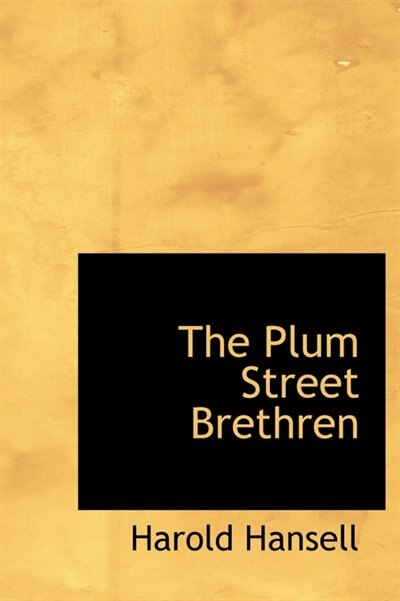 Front cover_The Plum Street Brethren