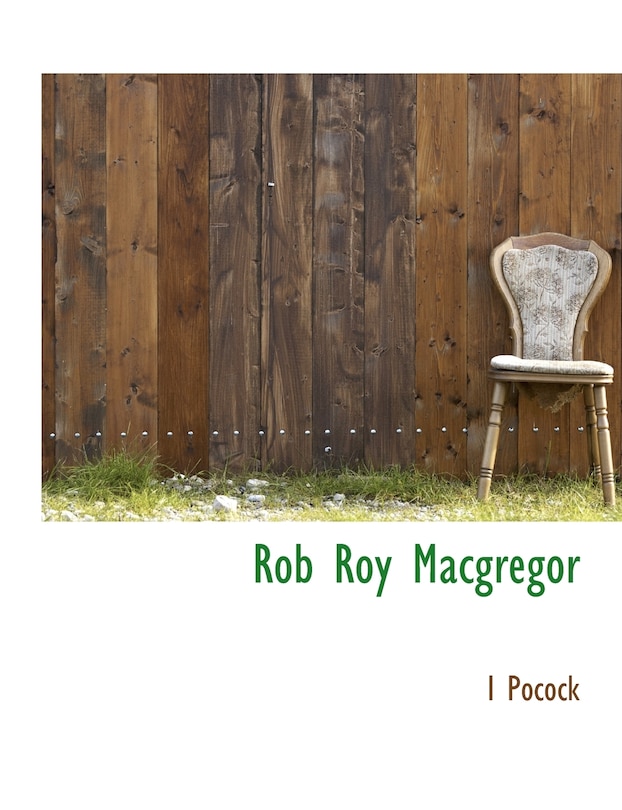 Front cover_Rob Roy Macgregor
