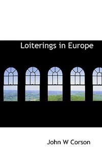 Front cover_Loiterings in Europe