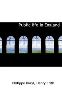 Couverture_Public life in England
