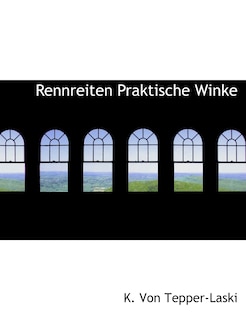 Front cover_Rennreiten Praktische Winke