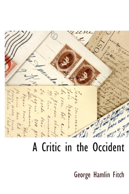 Front cover_A Critic in the Occident