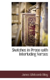 Front cover_Sketches in Prose with Interluding Verses