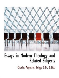 Couverture_Essays in Modern Theology and Related Subjects
