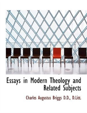 Couverture_Essays in Modern Theology and Related Subjects