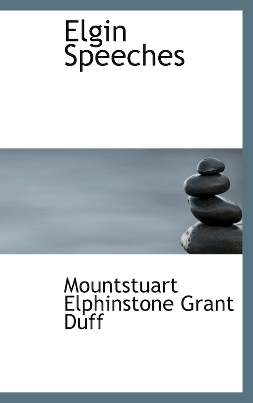 Couverture_Elgin Speeches