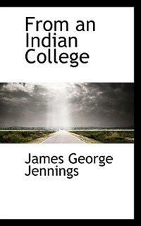 Couverture_From an Indian College