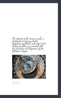 Couverture_An estimate of the human mind; a philosophical inquiry into the legitimate application and extent of