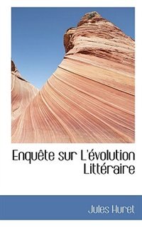 Front cover_Enquête sur L'évolution Littéraire