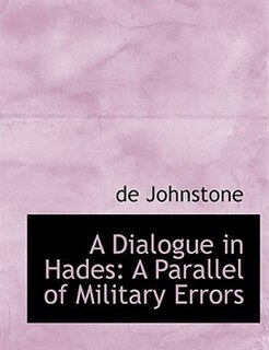 Couverture_A Dialogue in Hades