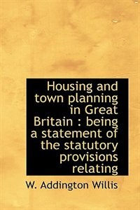 Couverture_Housing and town planning in Great Britain