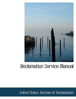 Couverture_Reclamation Service Manual