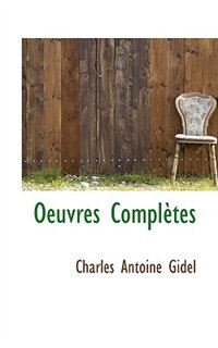 Couverture_Oeuvres Complètes