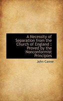 Front cover_A Necessity of Separation from the Church of England