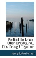 Front cover_Poetical Works and Other Writings, now First Brought Together.