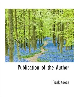 Front cover_Publication of the Author