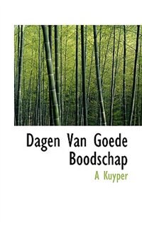 Front cover_Dagen Van Goede Boodschap