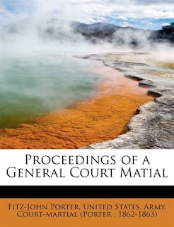 Couverture_Proceedings Of A General Court Matial