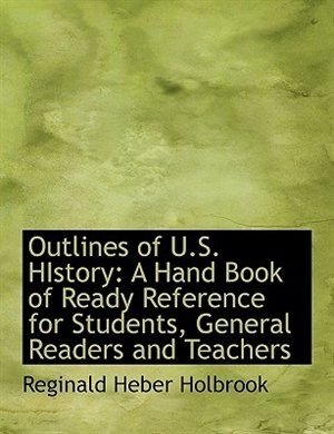 Front cover_Outlines of U.S. HIstory