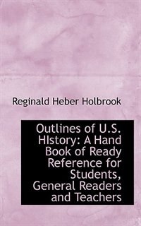 Couverture_Outlines of U.S. HIstory