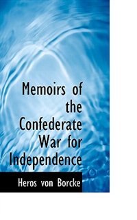 Front cover_Memoirs of the Confederate War for Independence
