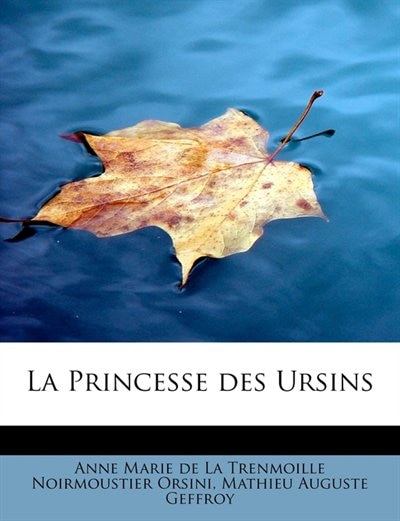 Front cover_La Princesse Des Ursins