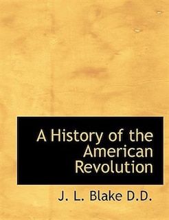 Front cover_A History of the American Revolution