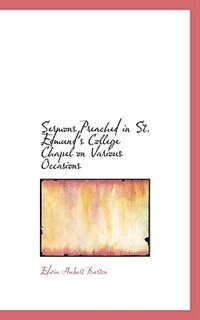 Couverture_Sermons Preached in St. Edmund's College Chapel on Various Occasions