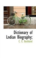 Front cover_Dictionary of Lndian Biography;