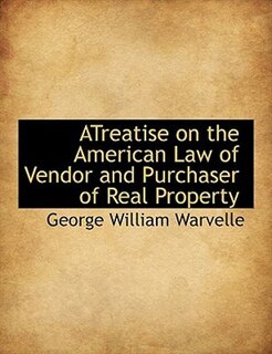 Couverture_ATreatise on the American Law of Vendor and Purchaser of Real Property