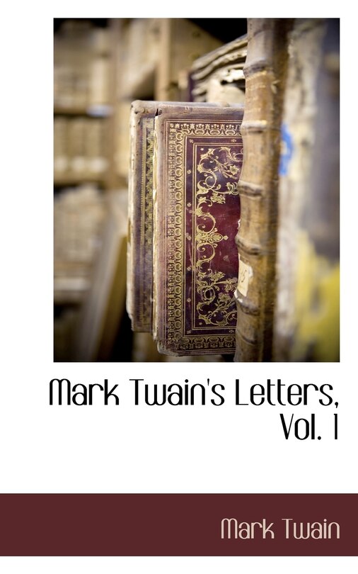 Front cover_Mark Twain's Letters, Vol. 1