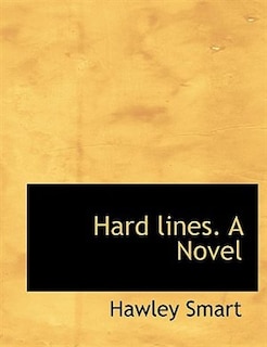 Front cover_Hard lines. A Novel