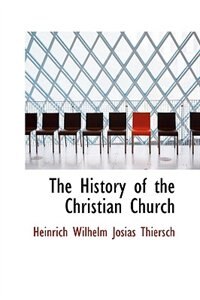 Front cover_The History of the Christian Church
