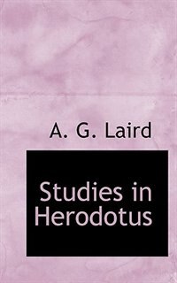 Front cover_Studies in Herodotus