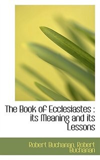 Front cover_The Book of Ecclesiastes