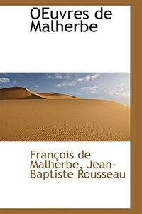 Couverture_OEuvres de Malherbe