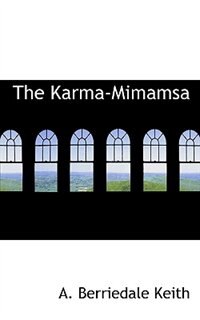 Front cover_The Karma-Mimamsa