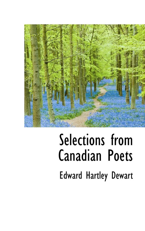 Front cover_Selections from Canadian Poets