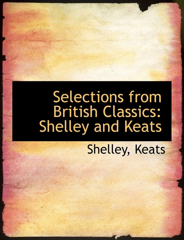 Couverture_Selections from British Classics