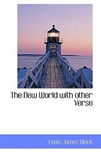 Front cover_The New World with other Verse