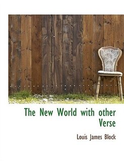 Front cover_The New World with other Verse