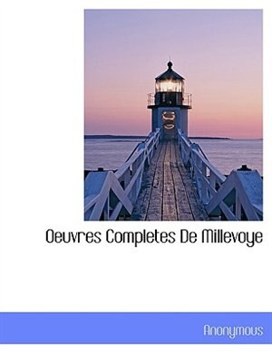 Front cover_Oeuvres Completes De Millevoye